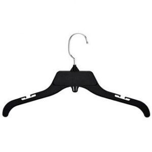 New Black 15" Medium Weight Top Hanger