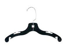 Recycled Black 10" Kids Top Hanger